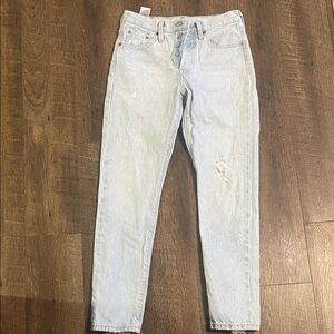 Levi's Light Blue Ankle & Cropped Jeans